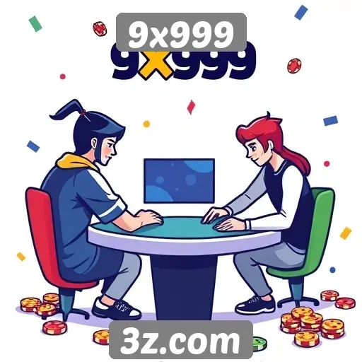 Plataforma 9x999 promove torneios online